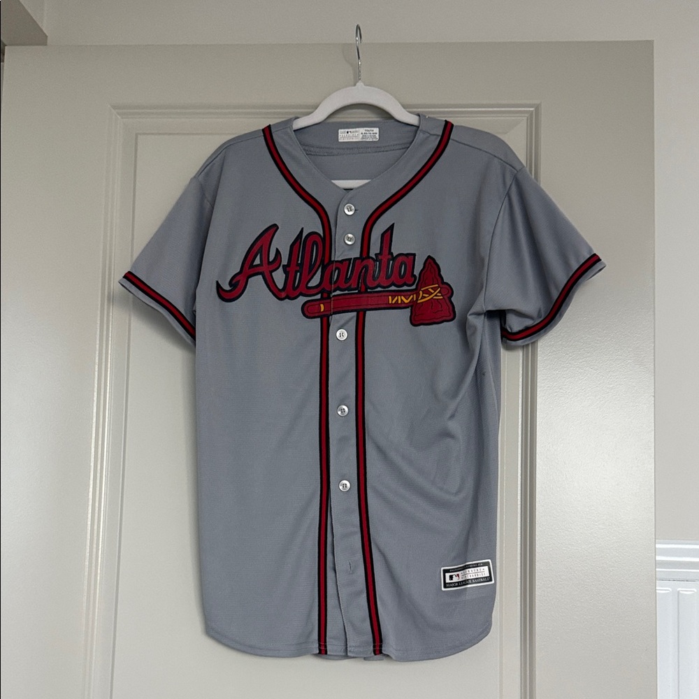 Genuine Merchandise Gray and Red Women's Jersey